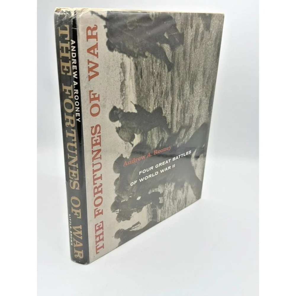The Fortunes of War Andrew A Rooney 1962 First Edition WWII Hardcover Book